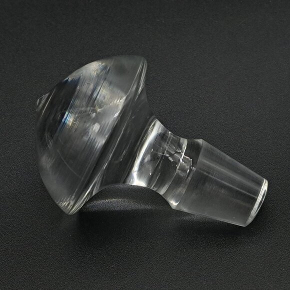 Etched Crystal Wine Carafe Mousseline - Picture 4 of 11